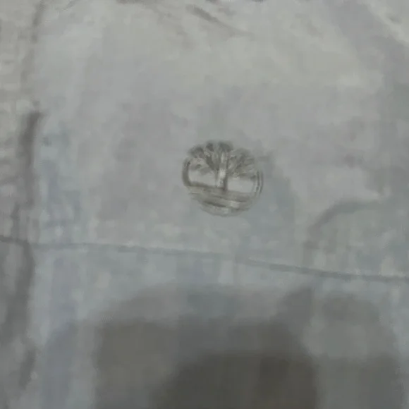 Timberland Weathergear hooded dark navy blue size Medium puffer jacket - Picture 8 of 8